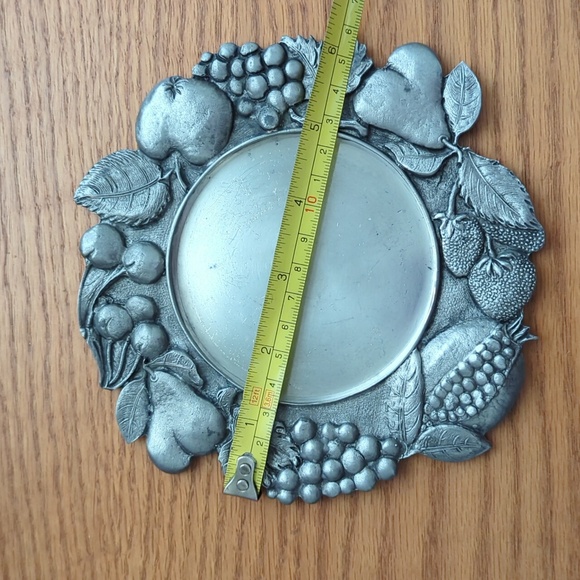 Vintage Pewter Italian Wine Coaster - Picture 7 of 8